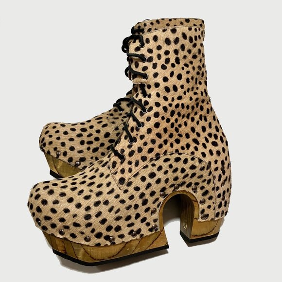 *RARE!!!!* Fluevog 2012 ARC RAINBOW BOOTS, Size 10 (best for 9.5). HAWT! - Picture 3 of 12